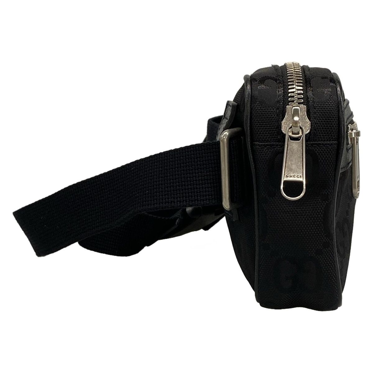 GUCCI グッチ ウエストポーチ オフ ザ グリッド ベルトバッグ 631341 黒 レザー