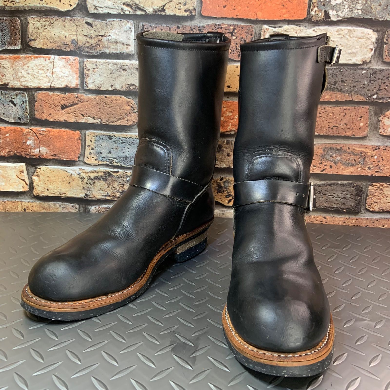 REDWING 8270 PT 99前期 ナイフポケット エンジニアブーツ VINTAGE US 8 D JP 26 cm レッドウイング アメリカ製 25 L 6-8270