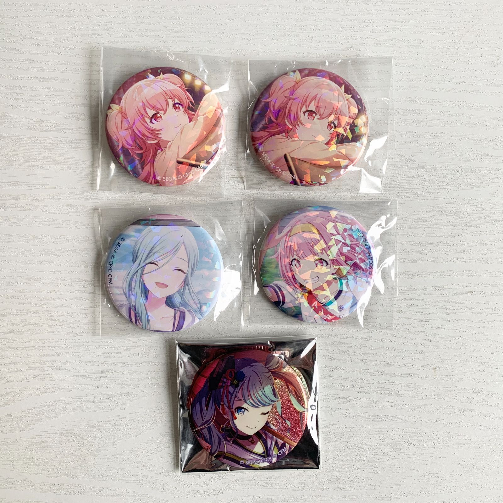 プロジェクトセカイ グッズ セット 缶バッジ アクリルチャーム