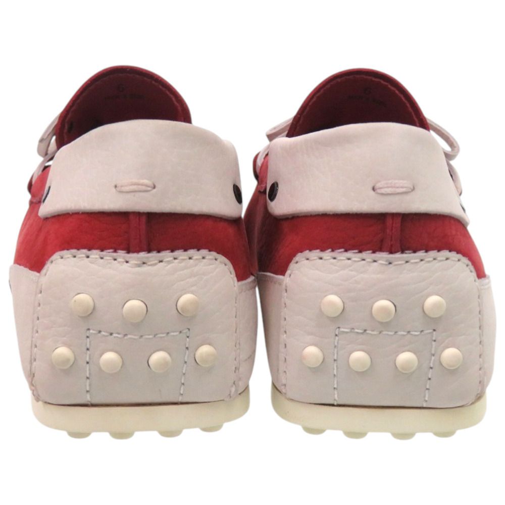 未使用品 トッズ for Ferrari フェラーリ デッキシューズ モカシン