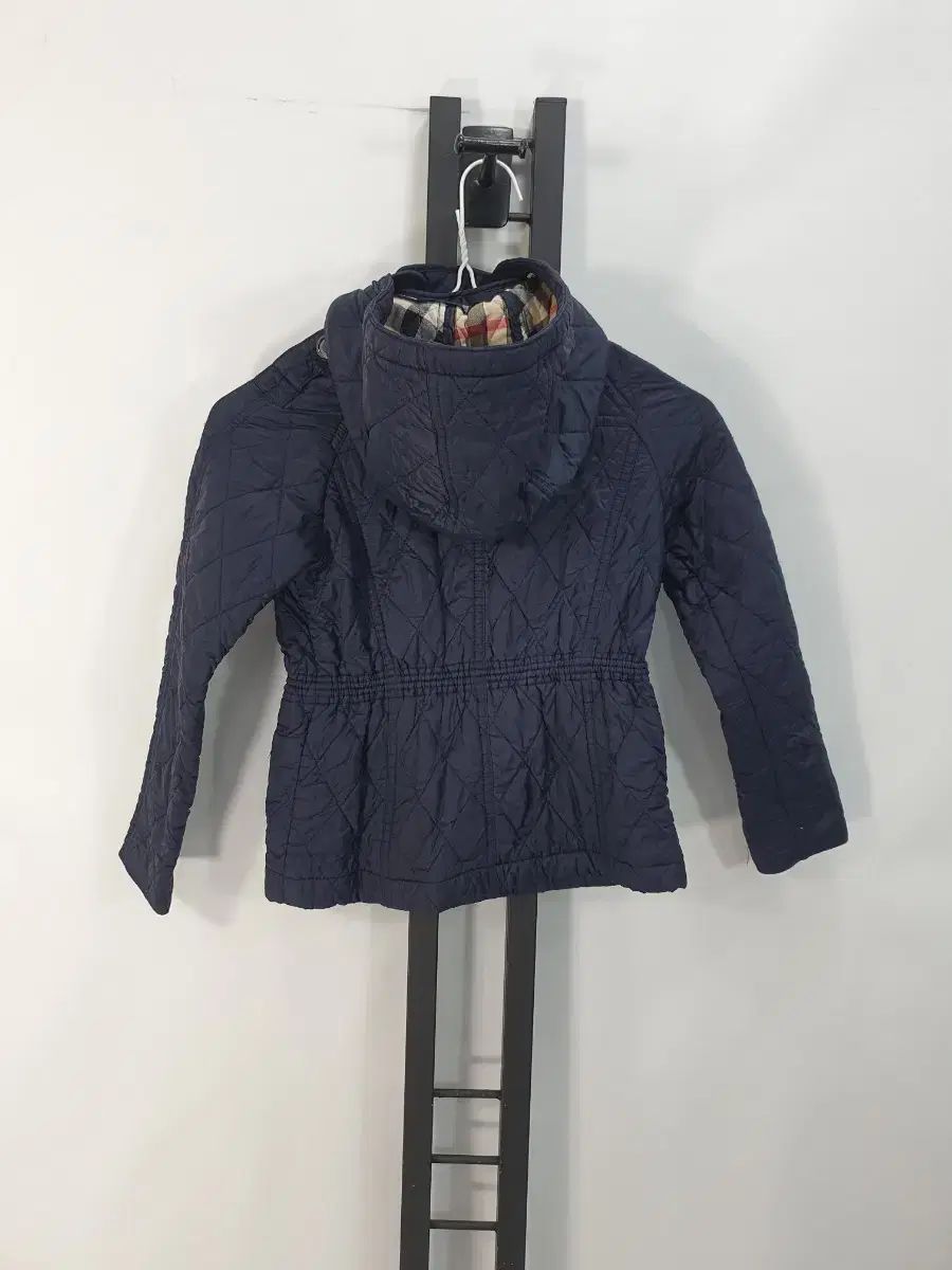 バーバリー キッズ キルティング ジャケット ネイビー 8 y