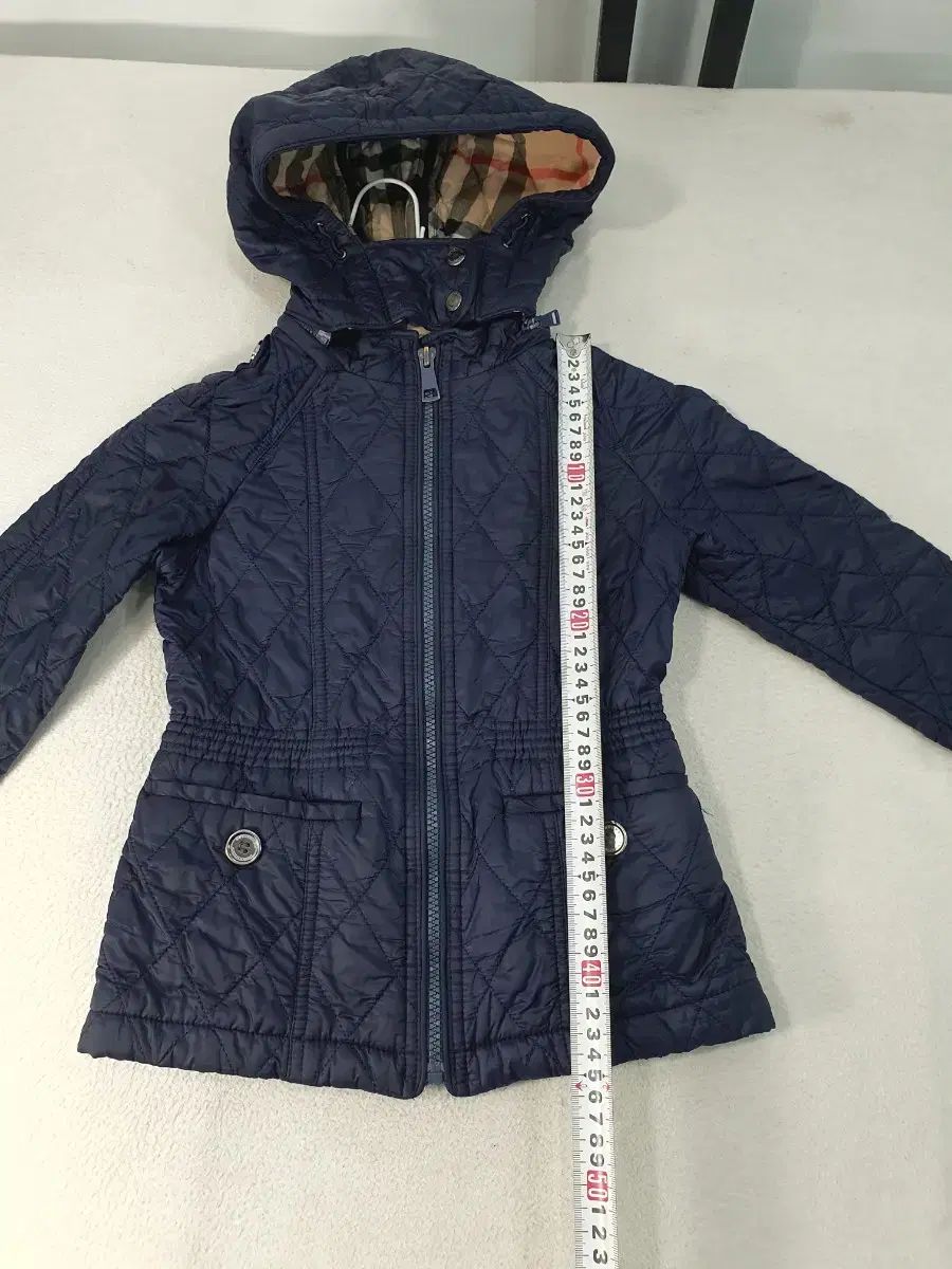  バーバリー キッズ キルティング ジャケット ネイビー 8 y その他 ジャケット ブルゾン
