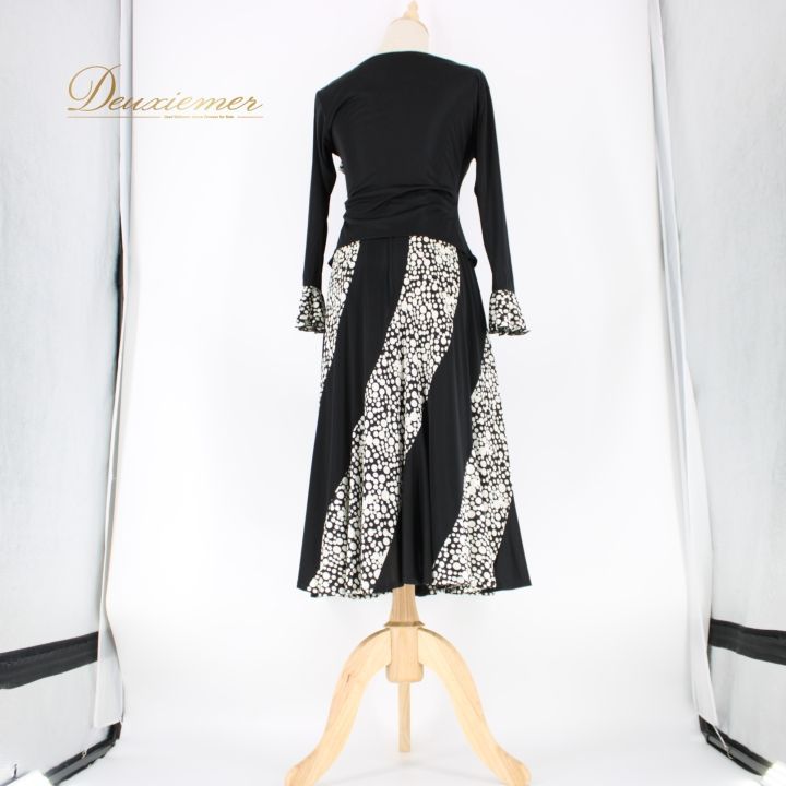 社交ダンス 衣装 スタンダード 上下セット ツーピース レッスンウェア