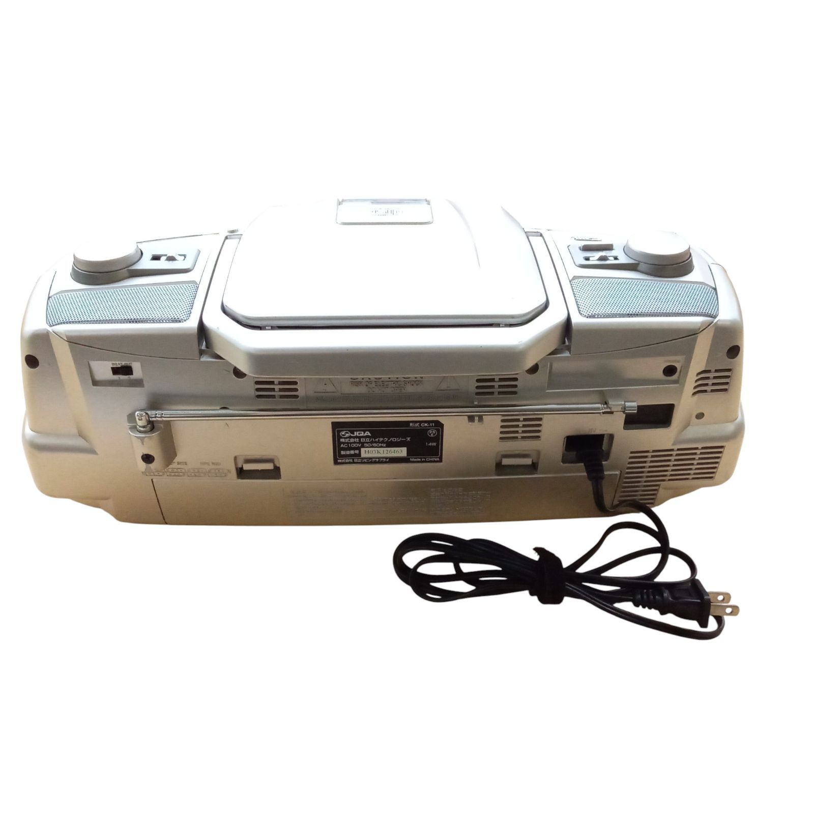 X12117 日立CDラジオ カセットレコーダー CK-11 オーディオ機器 コンポ