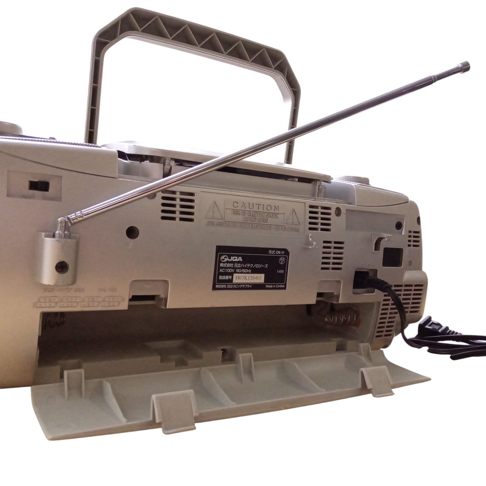 X12117 日立CDラジオ カセットレコーダー CK-11 オーディオ機器 コンポ