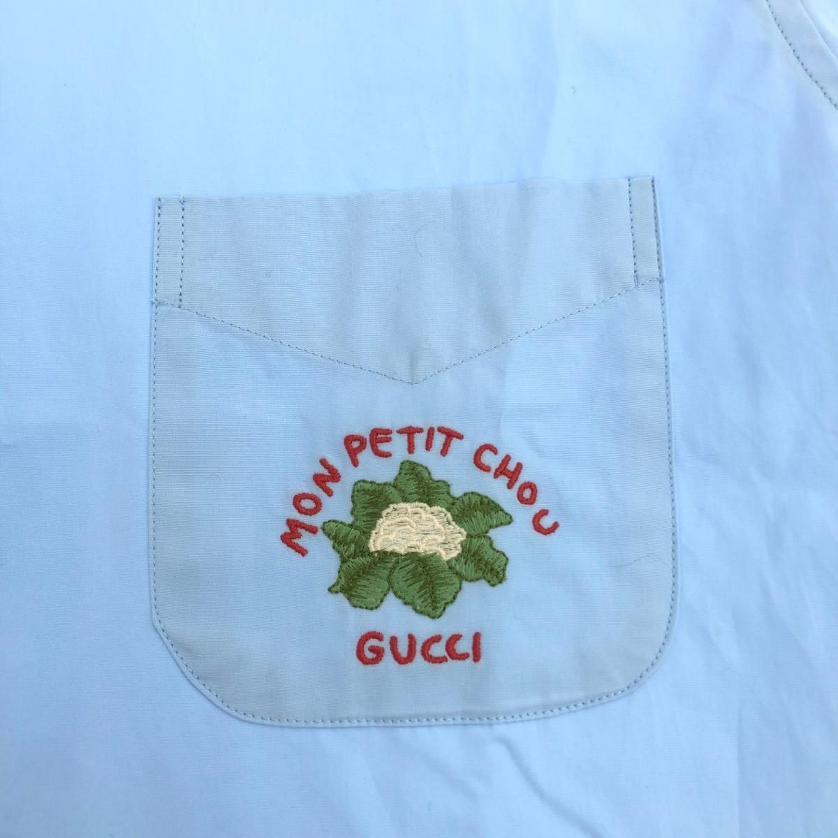 グッチ　GUCCI ワンピース　チュニック　38サイズ GUCCI（グッチ）ワンピース 紺 サイズ:44(XL位) レディース