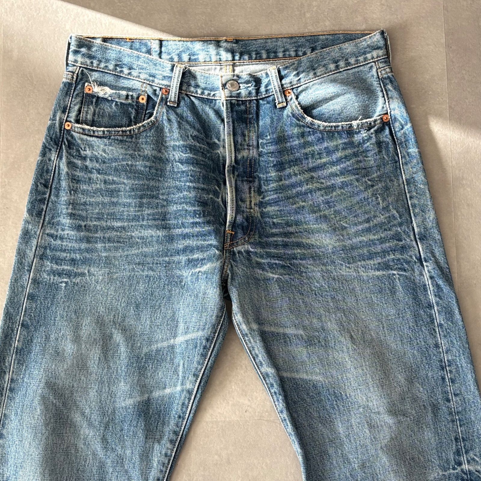 鬼ヒゲ ハチノス 90s USA製 Levi's リーバイス501 W40L32 鬼ヒゲ 90's 米国製 Levis 501xx W31/約80cm 552刻印 リーバイス 501
