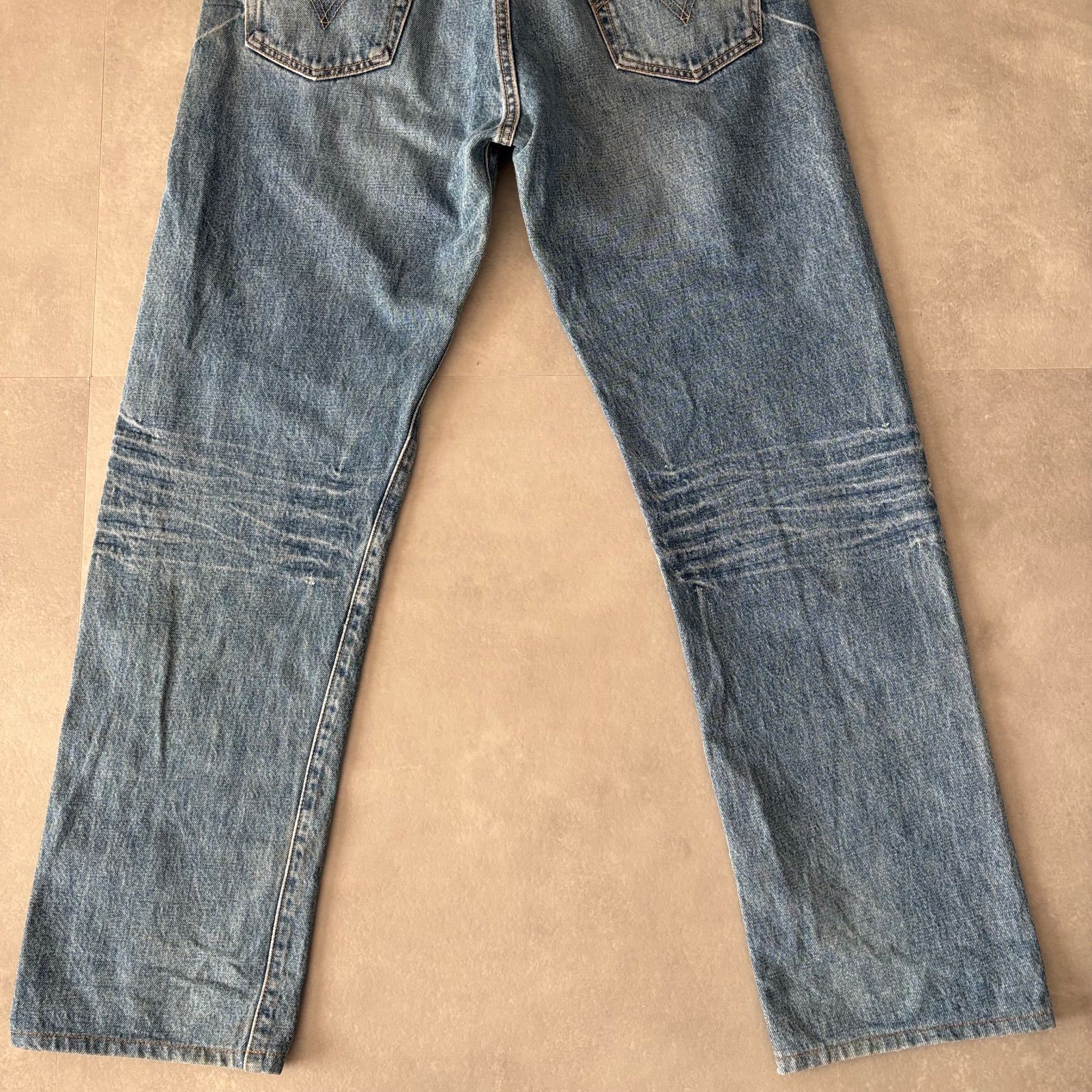 Levi's リーバイス 501 デニムパンツ 鬼ヒゲ ハチノス ジーンズ ブルー