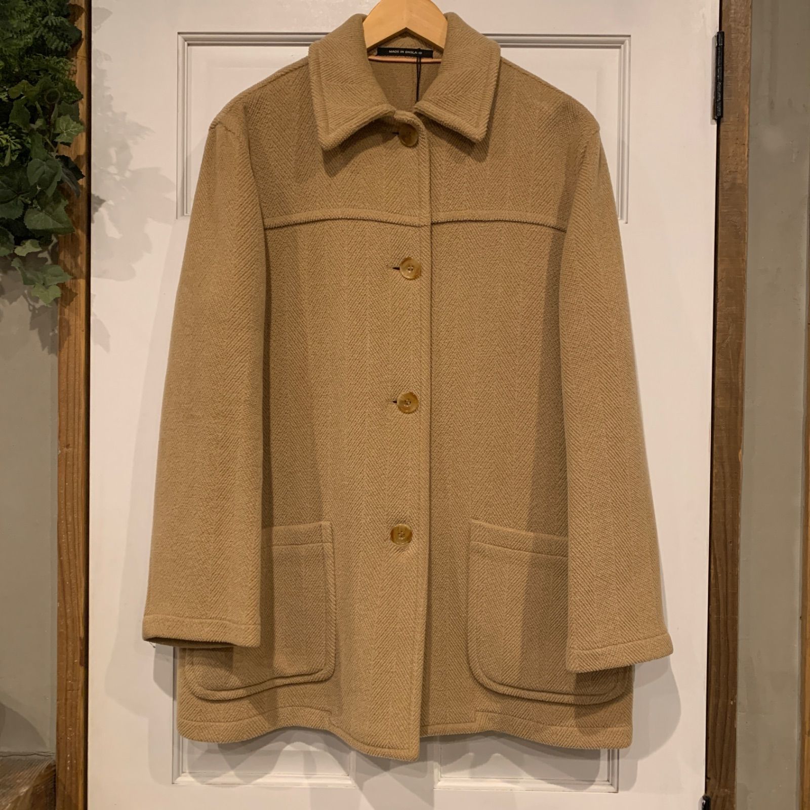 80s Brooks Brothers ウール ハーフコート ジャケット イングランド製