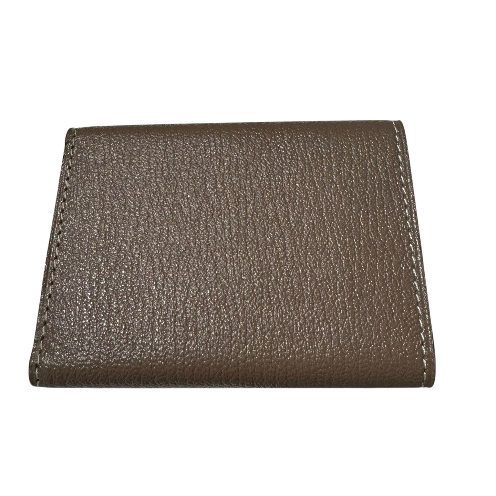 L’arcobaleno ラルコバレーノ ⑤ 三つ折りレザーミニウォレット レディース ブラウン ONE SIZE