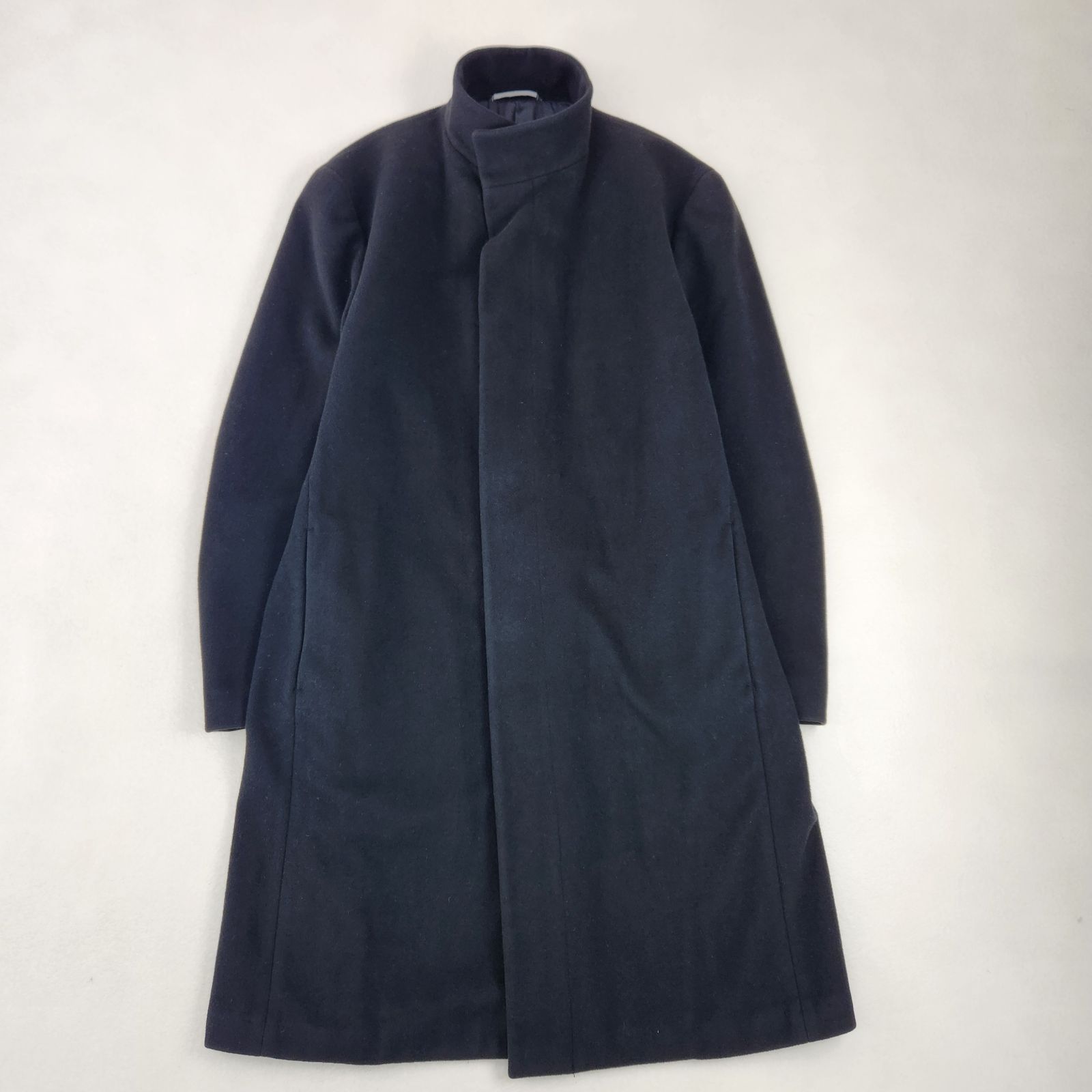 GUCCI ステンカラーコート トムフォード期 一枚仕立て カシミヤ混