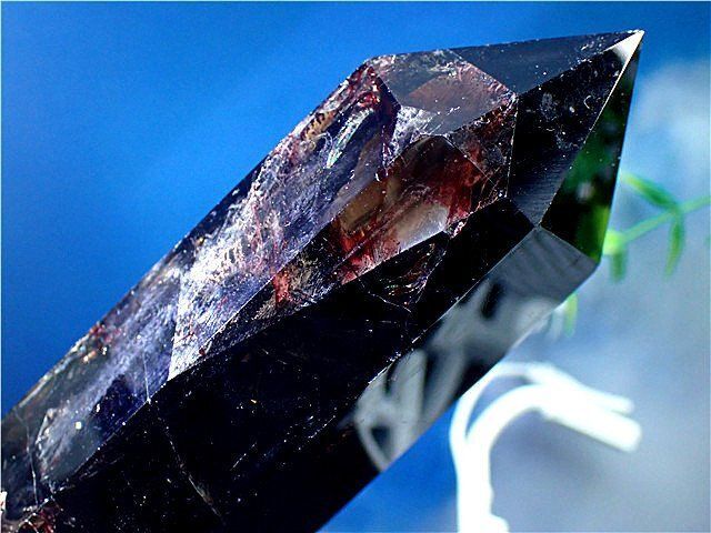 AAA級【魔除け】◇天然モリオン(黒水晶）柱子B88C2/46C04A - メルカリ