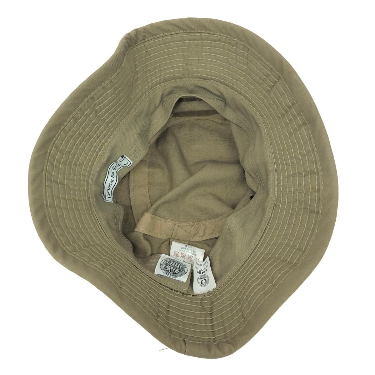 RON HERMAN ロンハーマン ×BALLCAP/サファリハット L USA製 カーキ
