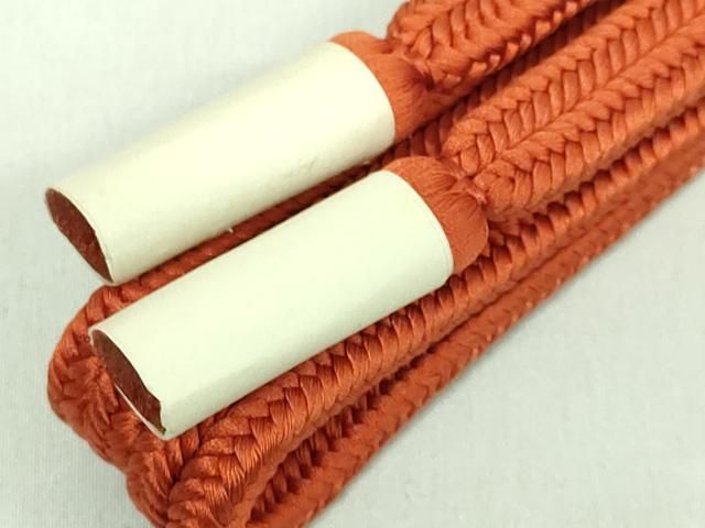  上 有職組紐道明 帯締め 冠組 深支子 宮内庁御用 国立博物館御用 東京芸術大学御用 kh 6 その他 和装小物