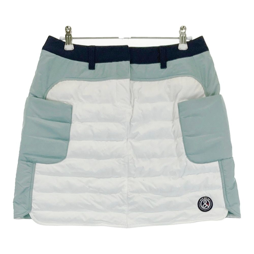 and per se 中綿スカート M サイズ：M AND PER SE アンパスィ 2023年モデル 中綿スカート ブルー系