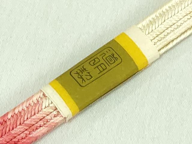 上 有職組紐道明 帯締め 畝組 羽織紐 宮内庁御用 国立博物館御用 東京芸術大学御用 kh 6