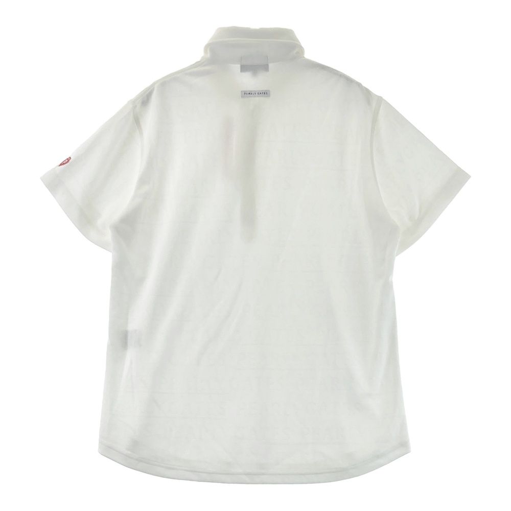 サイズ：2 PEARLY GATES パーリーゲイツ 半袖ポロシャツ ホワイト系