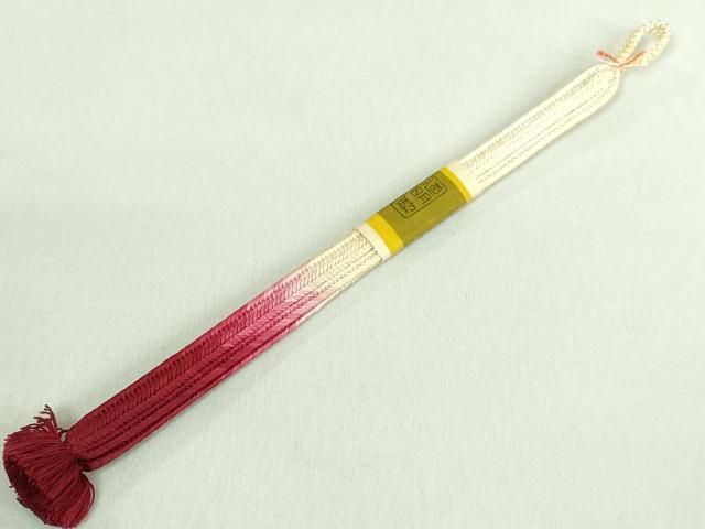 平和屋本店□極上 有職組紐道明 帯締め 畝組 羽織紐 宮内庁御用 国立