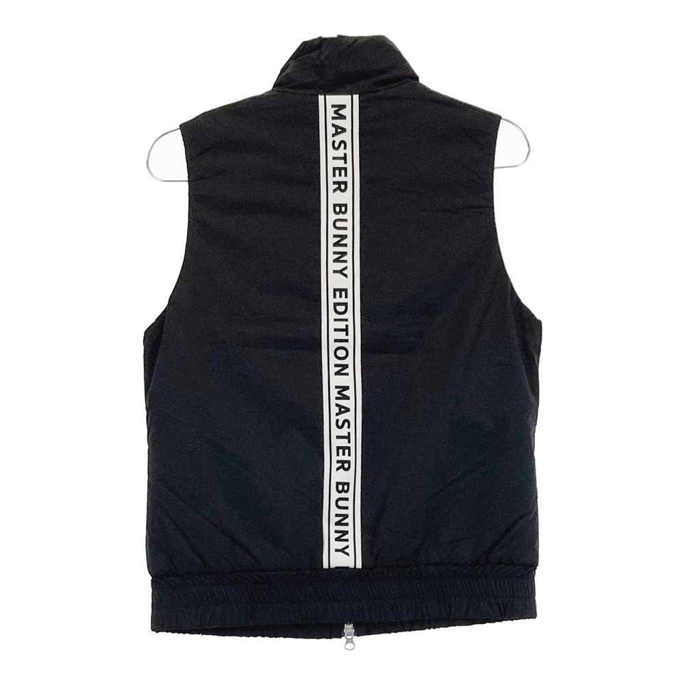 サイズ 0 MASTER BUNNY EDITION マスターバニーエディション CROSS HEAT クロスヒート 中綿ベスト ブラウン系 ゴルフウェア レディース ストスト