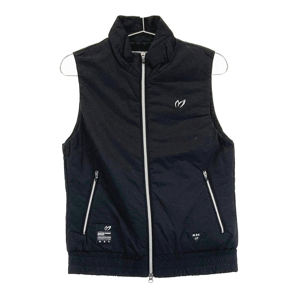 サイズ 0 MASTER BUNNY EDITION マスターバニーエディション CROSS HEAT クロスヒート 中綿ベスト ブラウン系 ゴルフウェア レディース ストスト