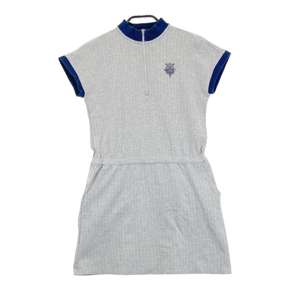 サイズ：S BEAMS GOLF ビームスゴルフ ハーフジップ 半袖ワンピース