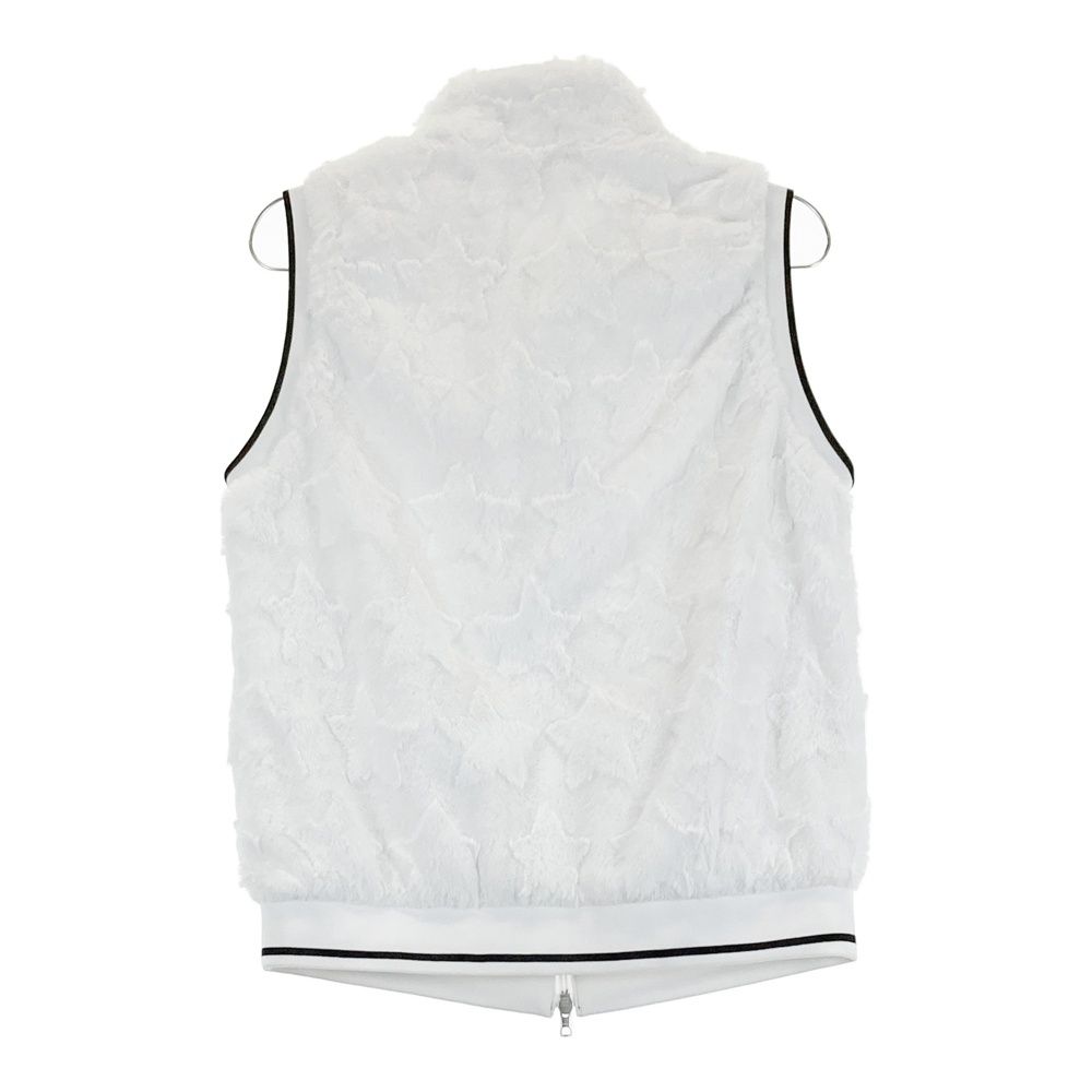 サイズ：LL CALLAWAY キャロウェイ 2022年 ボア ジップベスト ホワイト