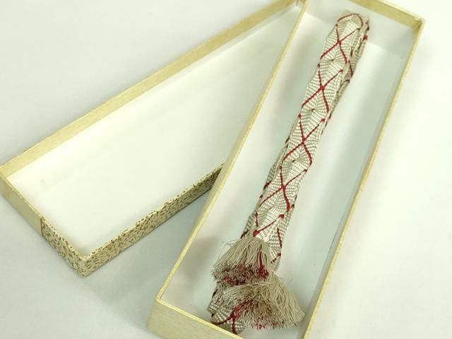 道明　帯締め　唐組　美品　⑥ 唐組 春秋 本科〈帯締め〉 – 有職組紐 道明