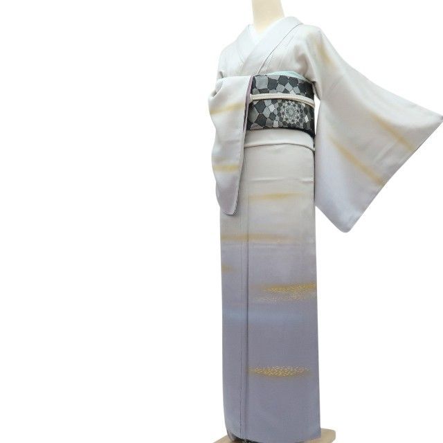 ｍ2133＊美品 正絹 縫い一つ紋 松 松葉 手縫い仕立て 訪問着 m2133＊美品 正絹 縫い一つ紋 松 松葉 手縫い仕立て 訪問着 m2133＊美