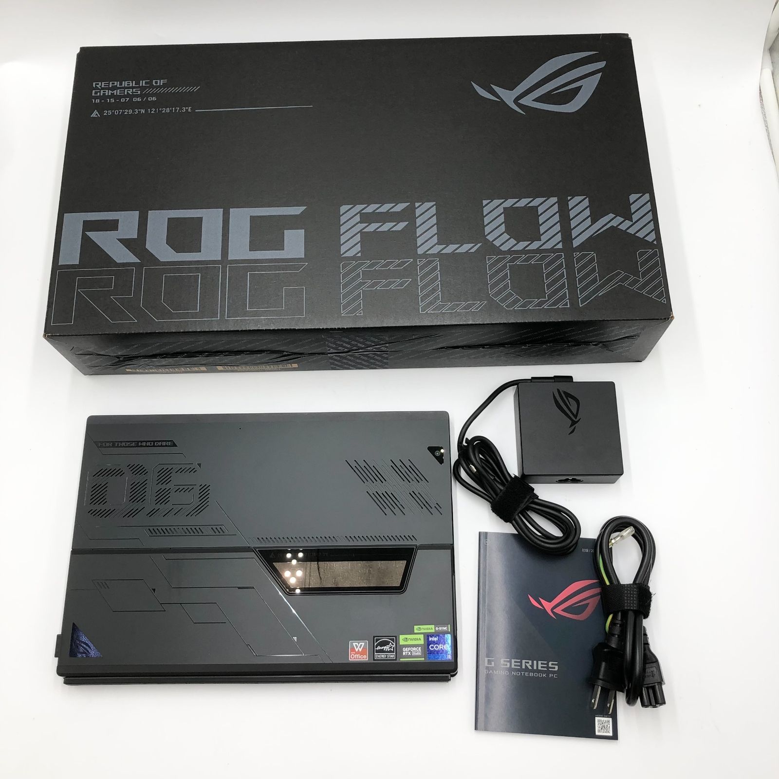 ASUS ゲーミングノートPC ROG Flow Z 13 13.4インチ GeForce RTX 4050 Core i 9-13900 H メモリ16 GB SSD 1 TB 165 Hz Windows 11 GZ 301 VU-I 9 R