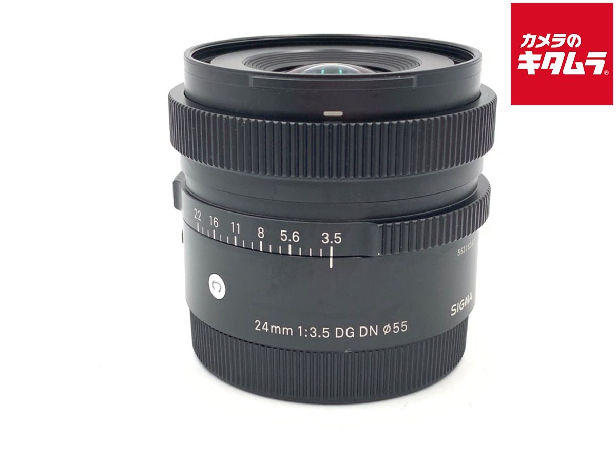 並品 シグマ 24 mm F 3 5 DG DN Contemporary ソニーE用