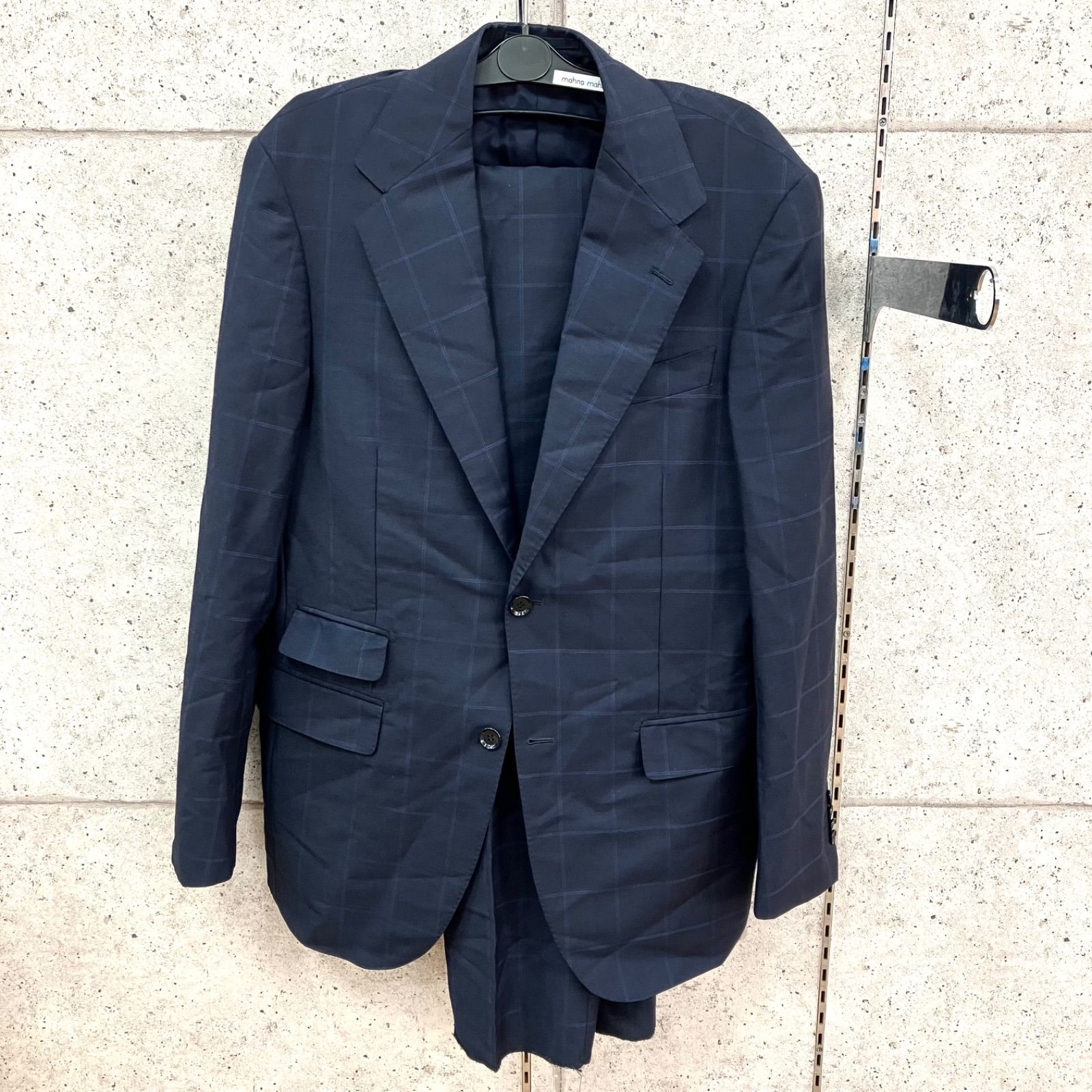 RING JACKET ビジネス ジャケット XL ネイビー