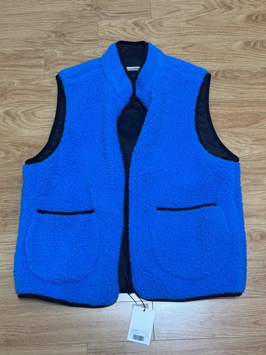 ウッドビー シェルパ BEST ベスト ブルー large