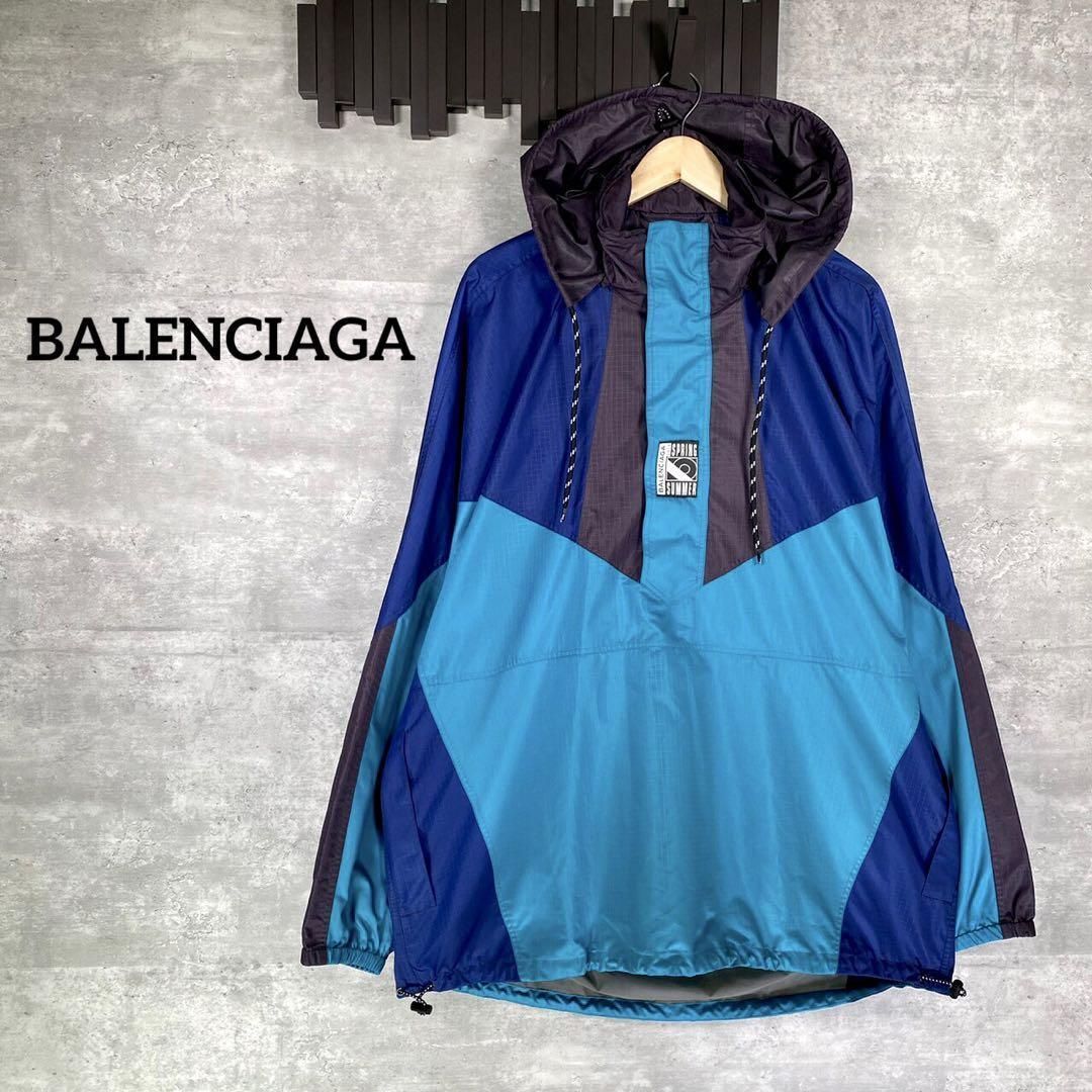 BALENCIAGA』バレンシアガ (44) ダブルヘムウインドブレーカー