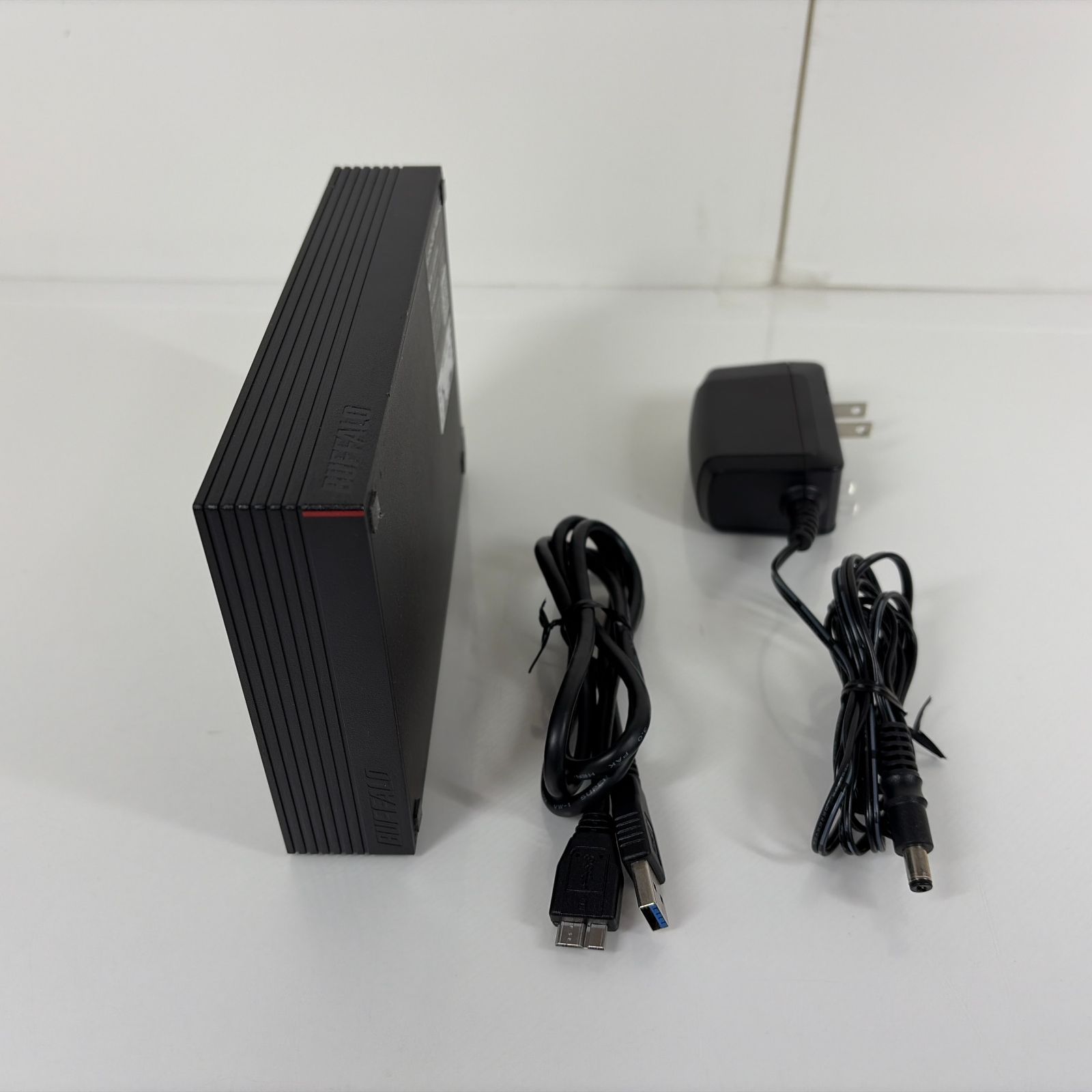 【中古品】Buffalo 外付けHDD（4TB）HD-AD4U3 中古・美品】BUFFALO HD-AD4U3 4TB 外付けハードディスク - メルカリ