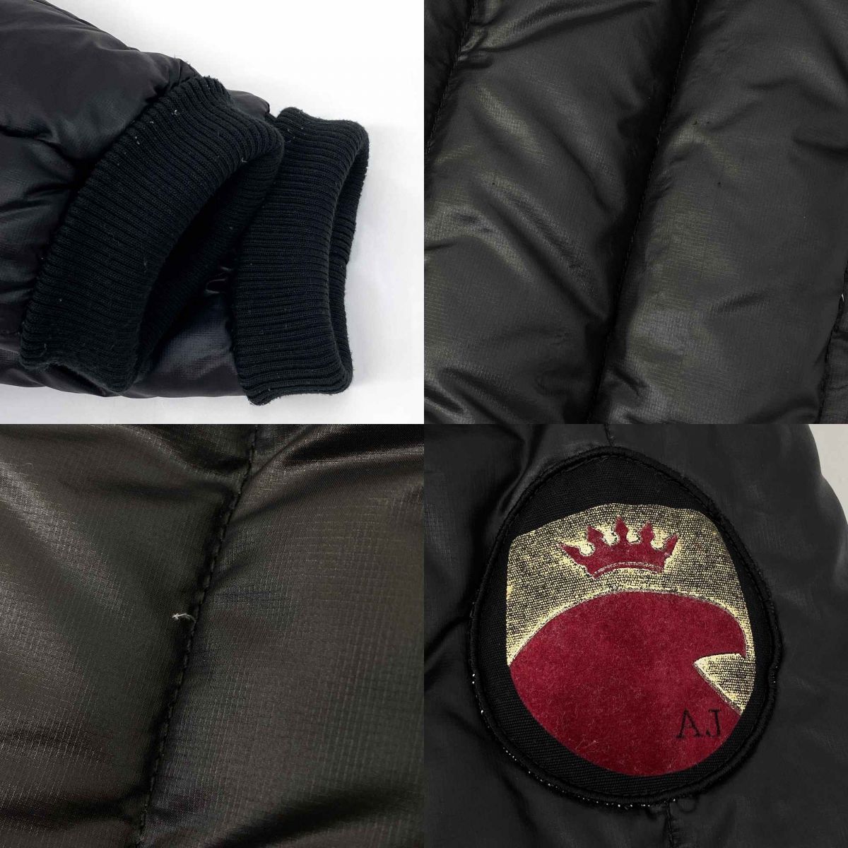 アルマーニジーンズ　ブルゾン　48 美品 ARMANI JEANS アルマーニ ジーンズ ダウンジャケット 37360 サイズ48