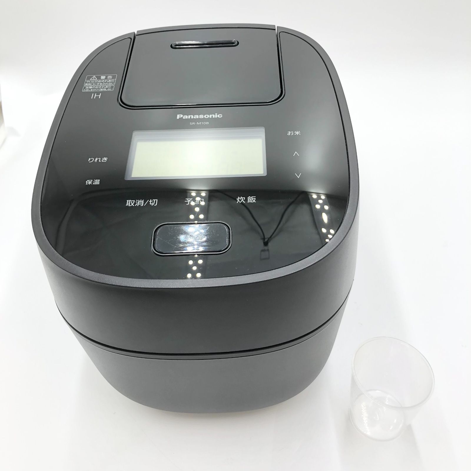 パナソニック 炊飯器 5.5合 急減圧バルブ おどり炊き 全面発熱5段IH式 ブラック SR-M 10 B-K
