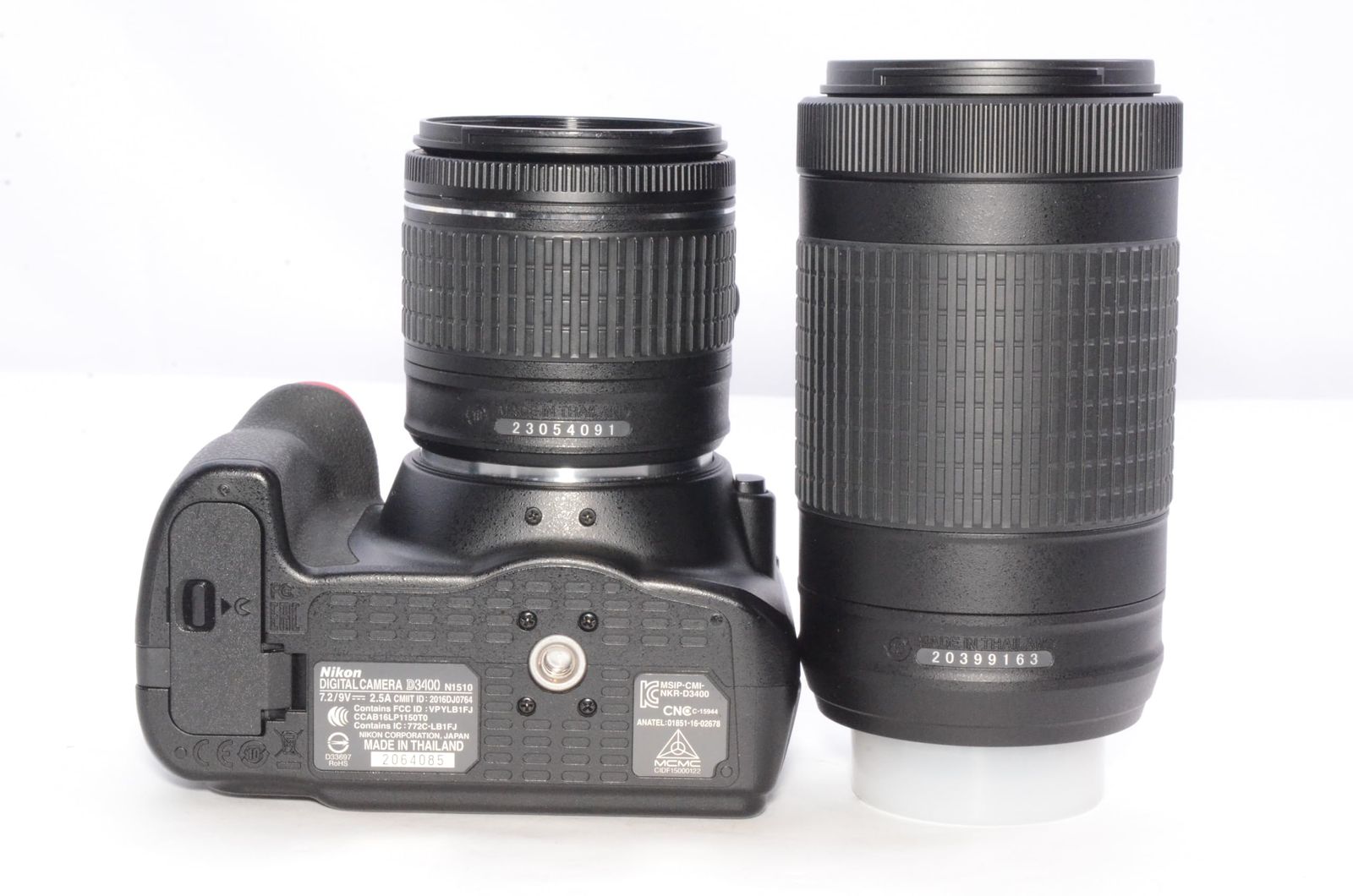 特価品】Nikon ニコン D3400 ダブルズームキット ブラック 70-300mm