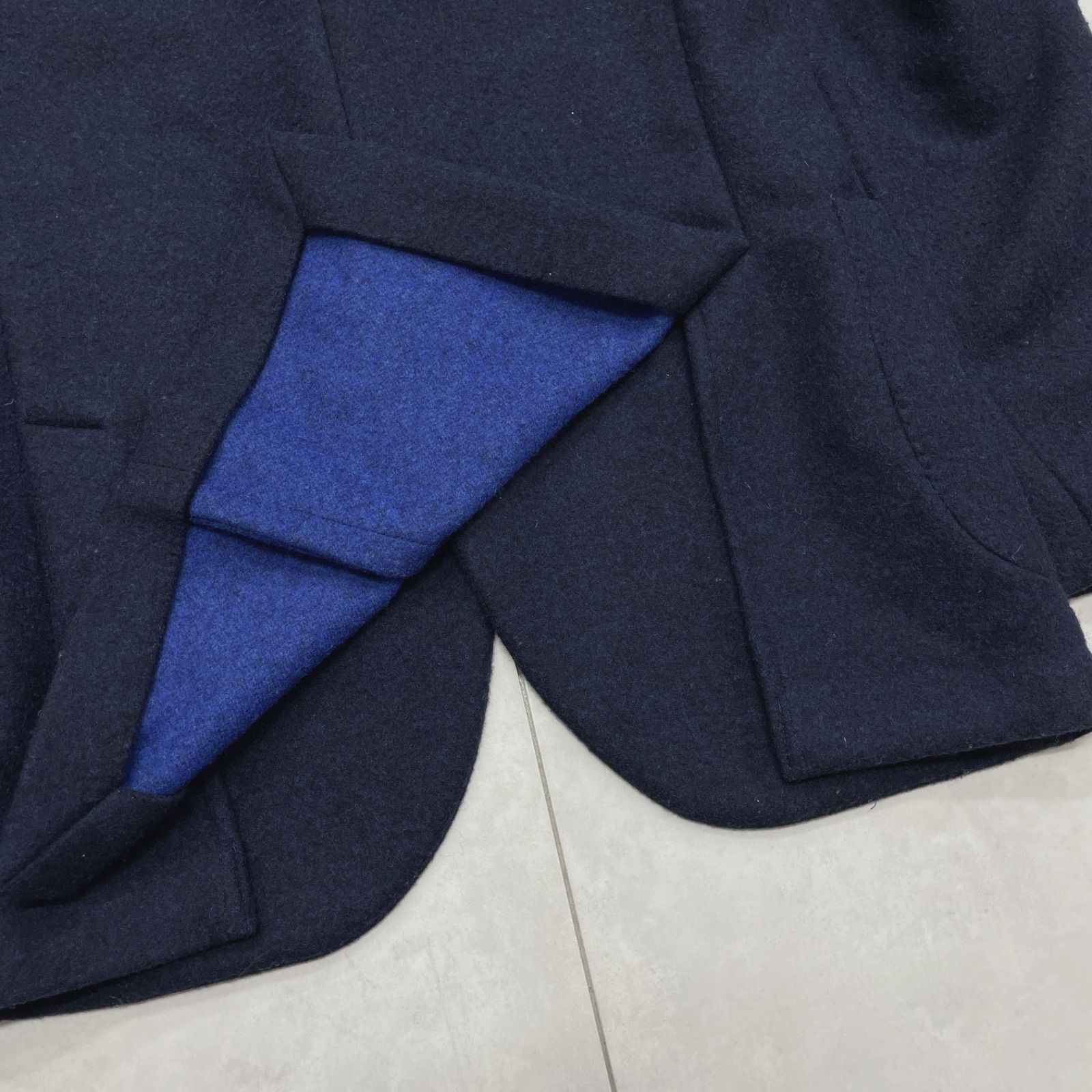 Drumohr ドルモア ジャケット ダブルフェイス テーラード ウール