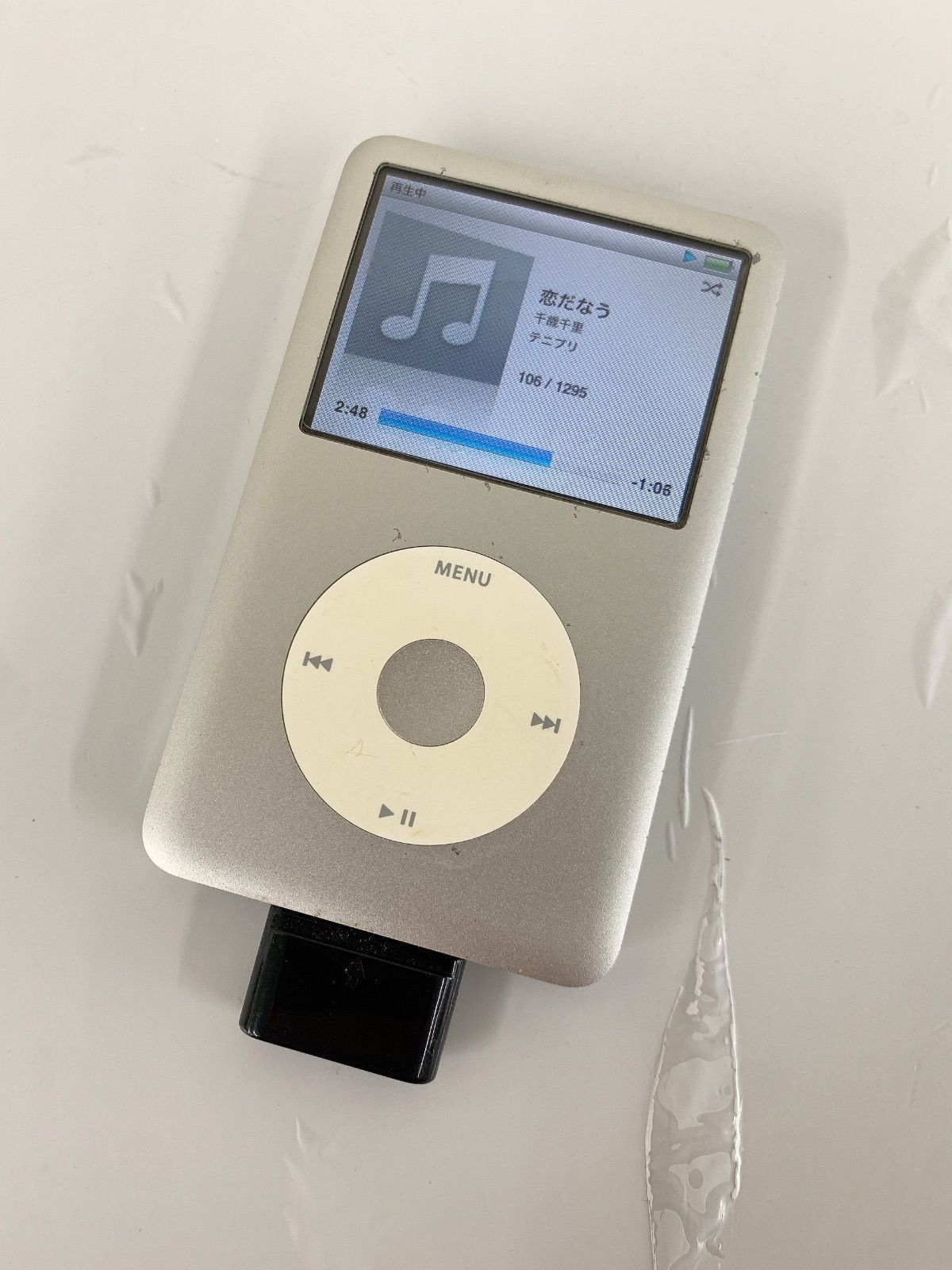 ☆2【通電動作確認済み】Apple iPod Classic 160GB MC293J 第6.5世代