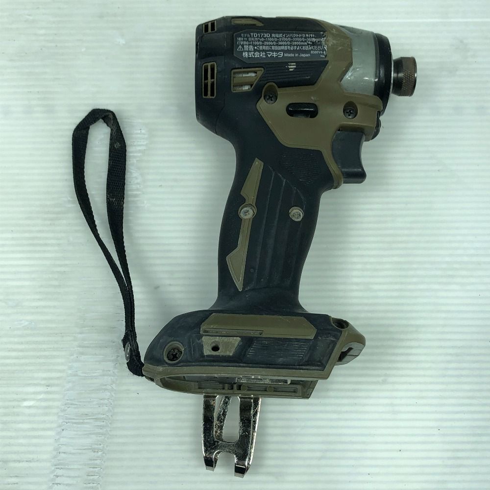 MAKITA マキタ 締め付け工具 インパクトドライバ TD 173 D オリーブ