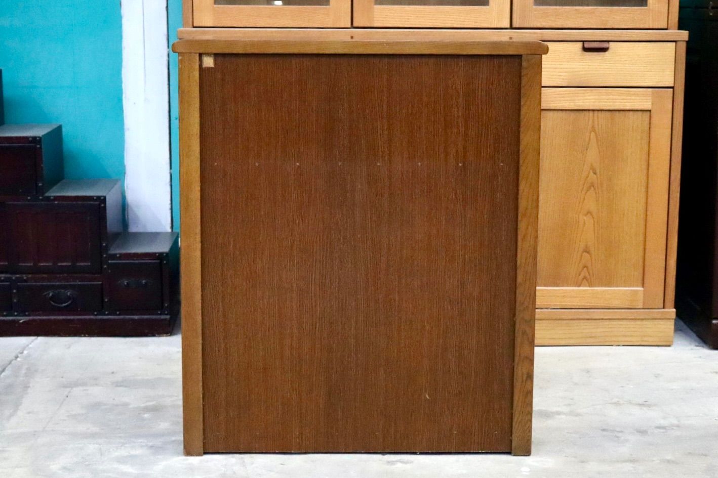 GMIH343○浜本工芸 / HAMAMOTO電話台 TELBOX キャビネット 棚 サイド