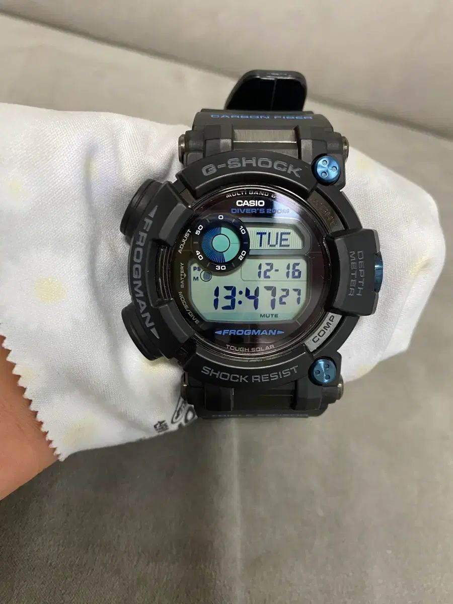G-SHOCK ジーショック マン プログマン デニム 番 GWF-D 1000 B