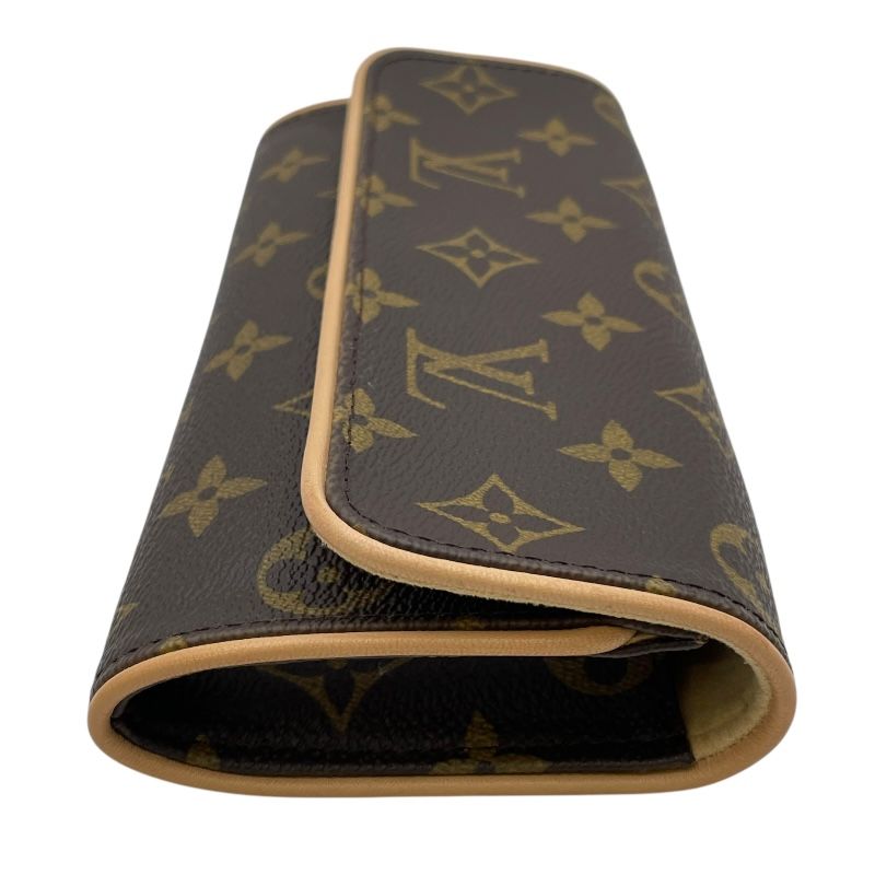 ルイ・ヴィトン LOUIS VUITTON ポシェット・ツインPM M51854 ブラウン