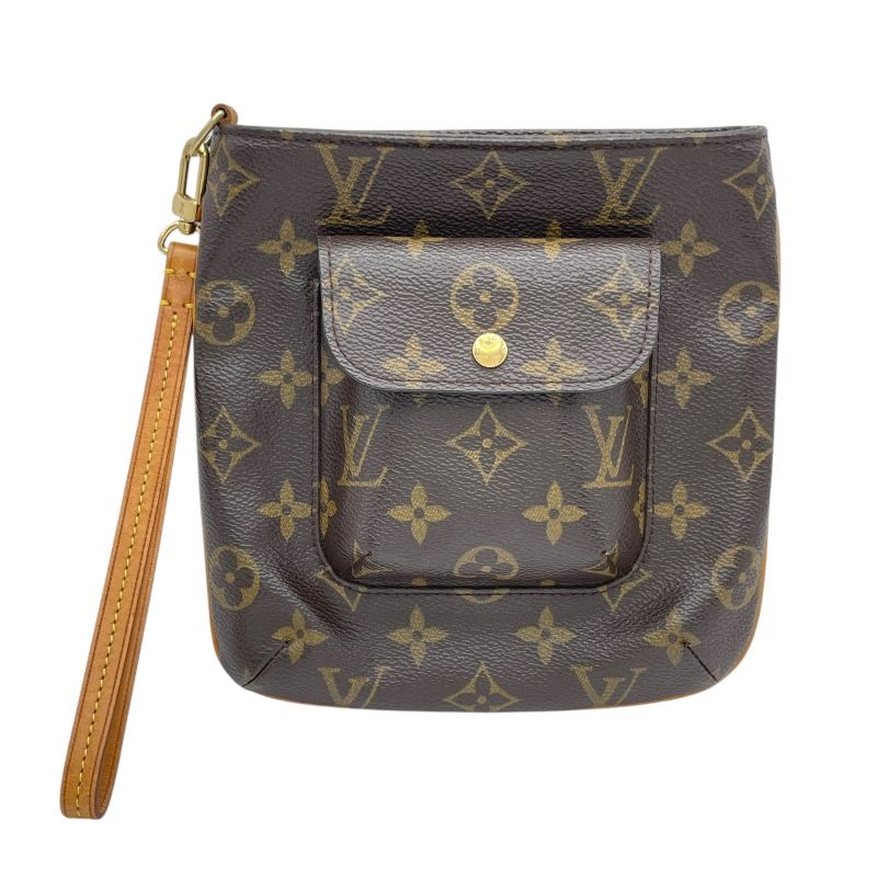 ルイ ヴィトン LOUIS VUITTON パルティシオン M 51901 ブラウン モノグラムキャンバス レディース ポーチ