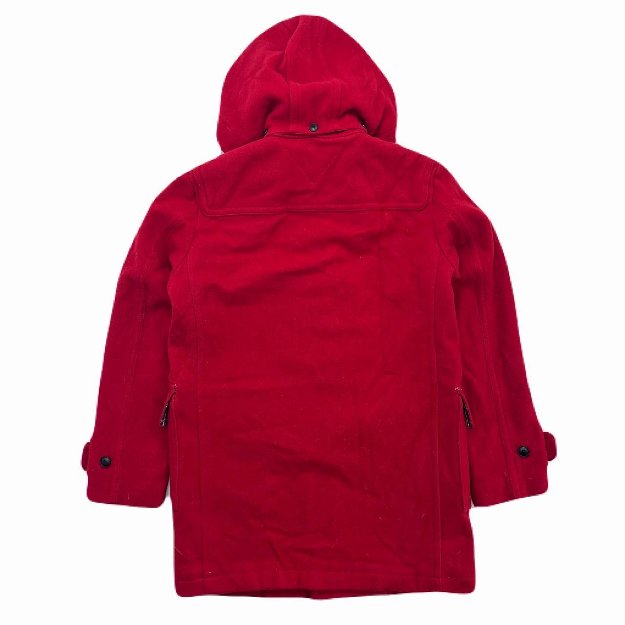 トミーヒルフィガー ダッフルコート メンズ M レッド フード付き 赤