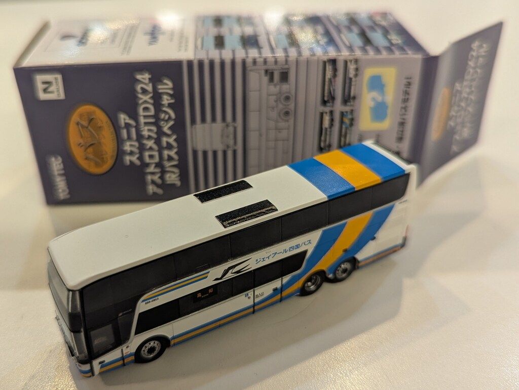 トミーテック スカニア アストロメガTDX24 JRバススペシャル/ザ・バス