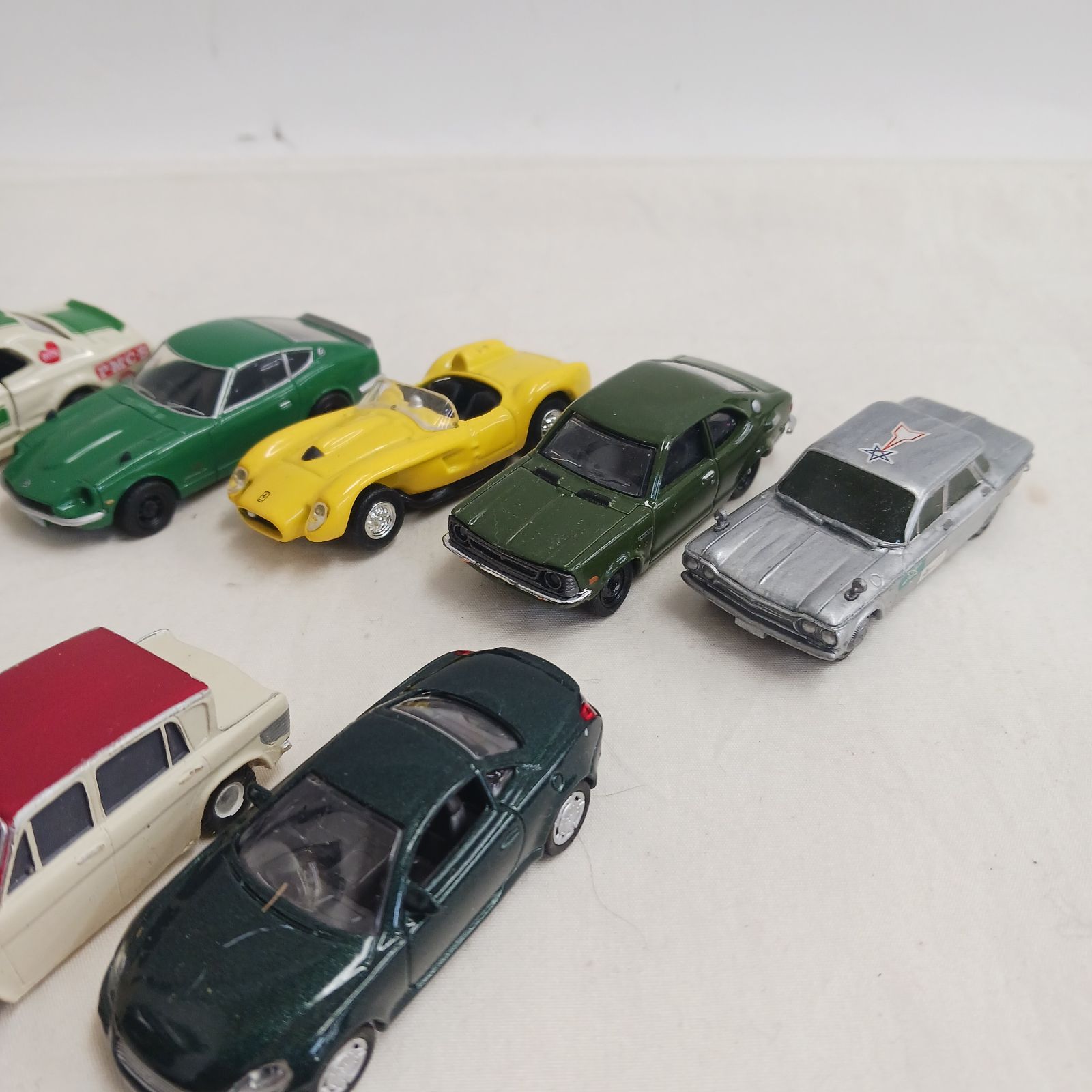 昭和レトロミニカー　まとめ売り 中古品】旧車スポーツカー ミニカー まとめて 昭和レトロ 旧車 （わ