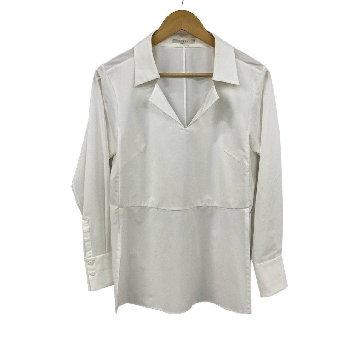 EPOCA エポカ 長袖シャツブラウス サイズ40 M レディース 白 プルオーバー