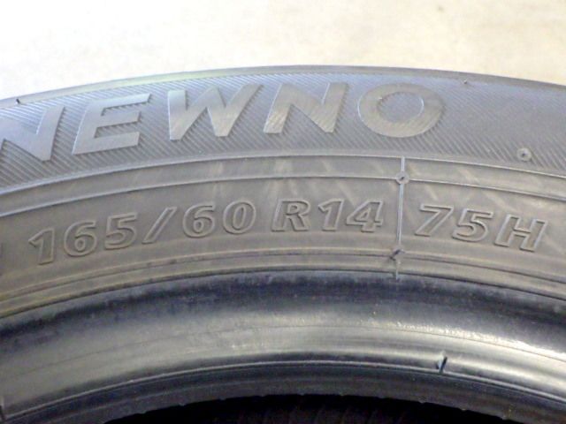  M 240 E 製造 約8 5部山 BS NEWNO 165 60 R 14 4本 13インチ サマータイヤ ノーマルタイヤ