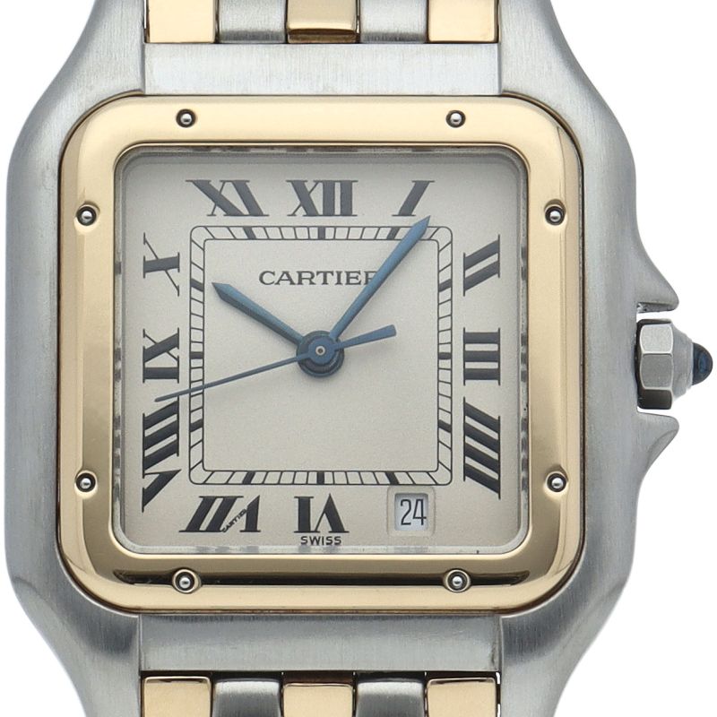 カルティエ パンテールMM ウォッチ コンビ 3ロウ 83083244 箱 保証書